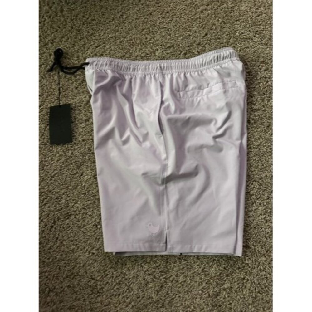 Bad Birdie Men's Active Golf Shorts Elastic Waist Drawstring Pockets Medium
